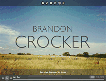Tablet Screenshot of brandoncrocker.com